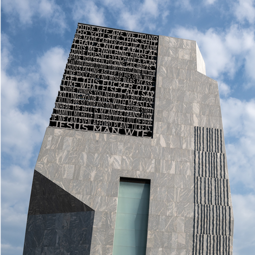 New Obama Center is lit