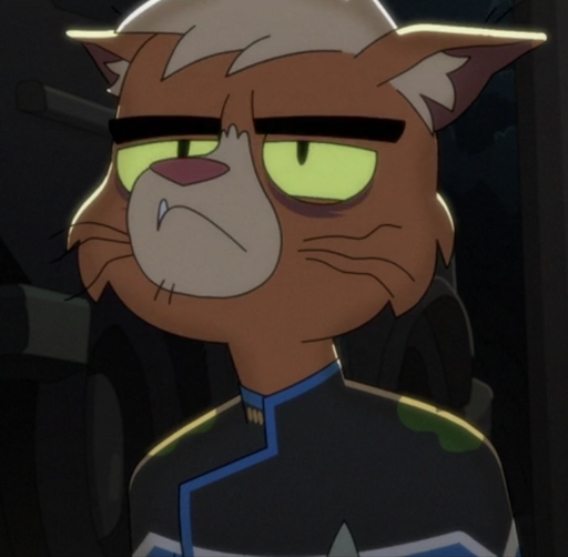 A picture of Dr. T'Ana sniffing for the era.