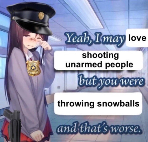 NYC police: Yeah, I may love shooting unarmed people but you were throwing snowballs and thats worse