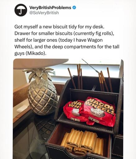 Support for your biscuits