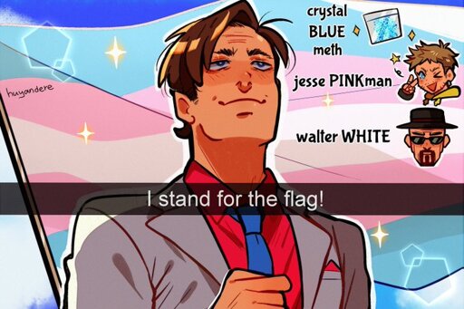 Saul Goodman stands for Trans Rights