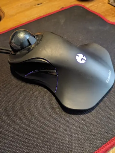 Image of a GameBall mouse.